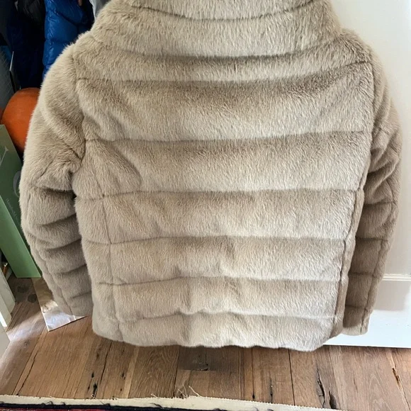 Herno Faux Fur Teddy Coat - Picture 3 of 6